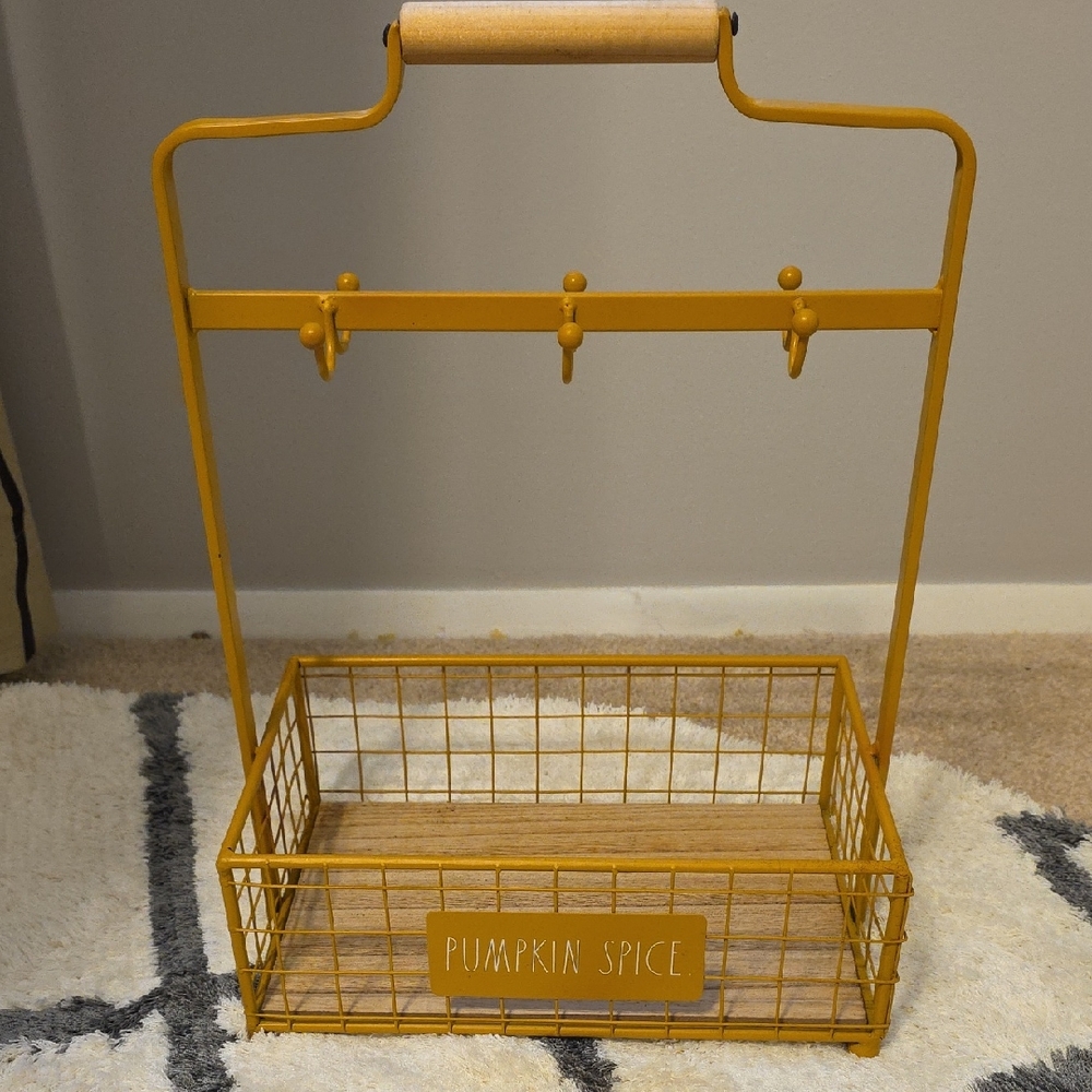 Rae Dunn By Design Styles Pumpkin Spice Coffee Caddy